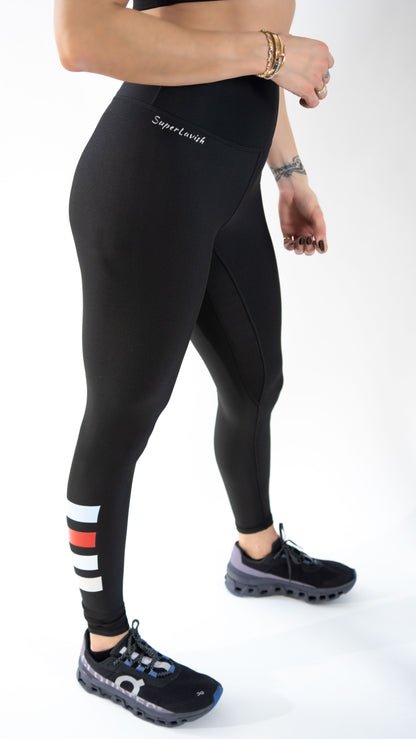 Striped Fusion Legging Set