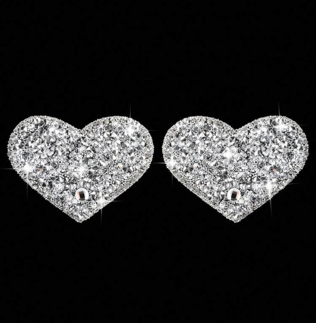 Rhinestone Nipple Stickers Lingerie accessories